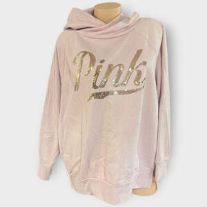 Victoria’s Secret PINK Lg Bling Hooded Pullover